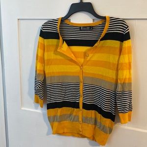 Lightweight button up sweater